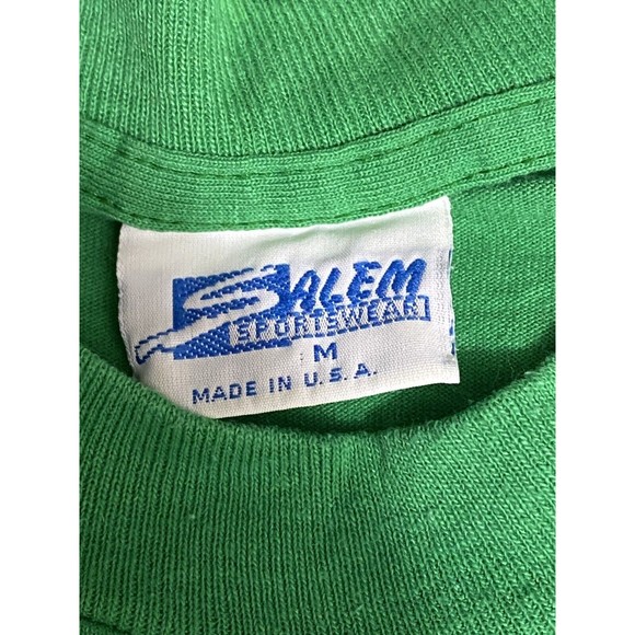 Vintage Larry Bird Boston Celtics Caricature T Shirt Salem Sportswear Medium - Picture 5 of 5